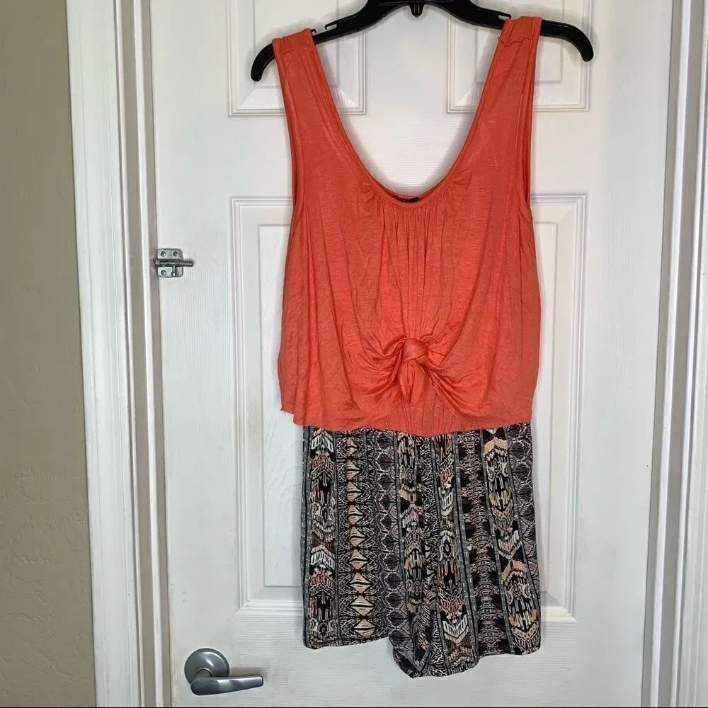 Rue 21 Tank Shorts Romper Size Medium